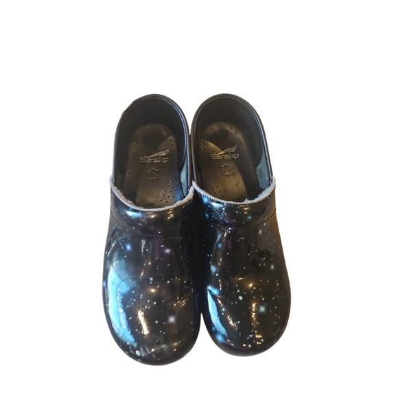 Women's Night Sky Patent DANSKO clogs /slip on shoes , size 40 - Picture 1 of 11
